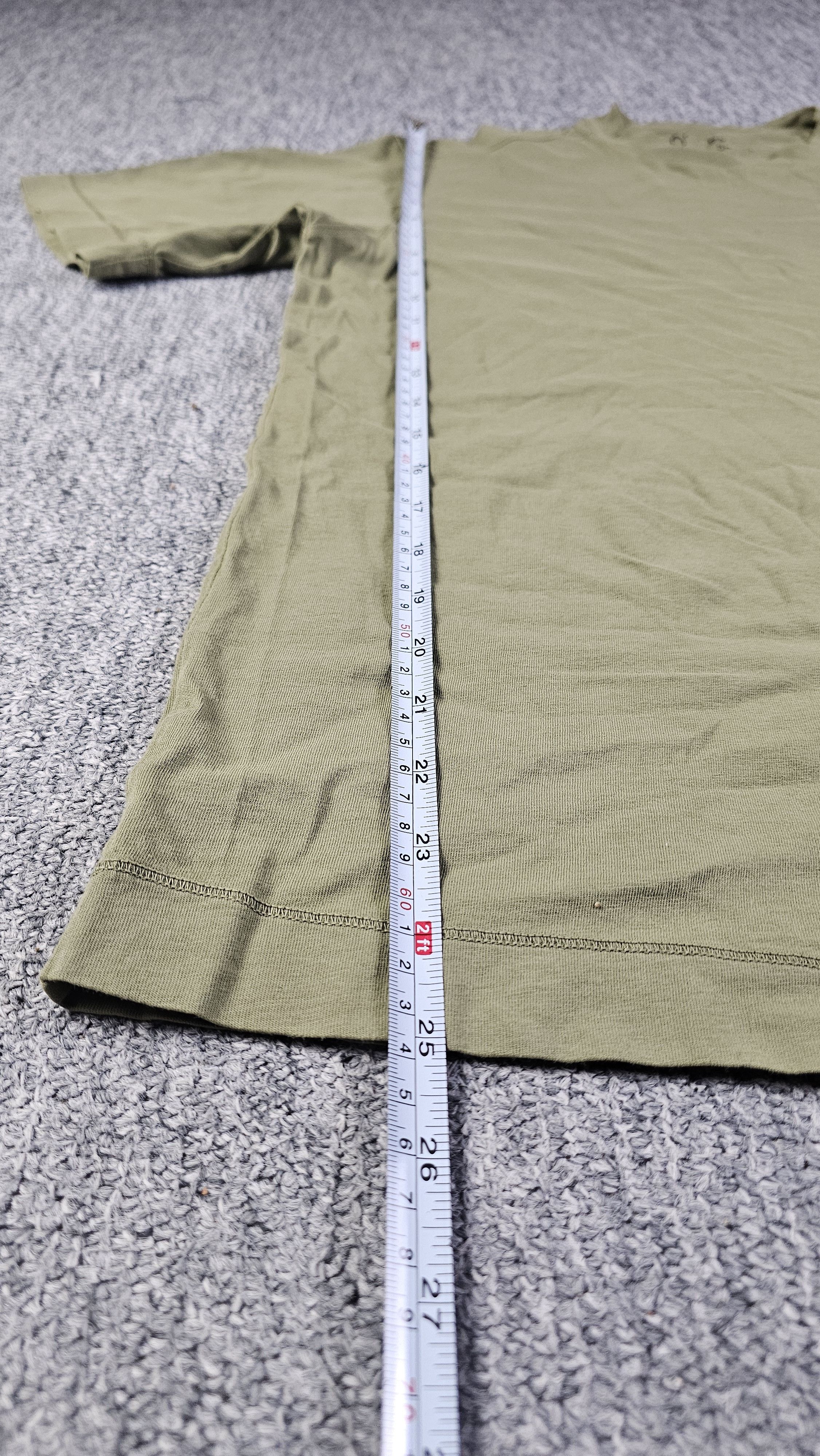 Paul Smith Paul Smith Zebra Logo Organic Cotton Tee Olive Green Men M Size US M / EU 48-50 / 2 - 10 Thumbnail