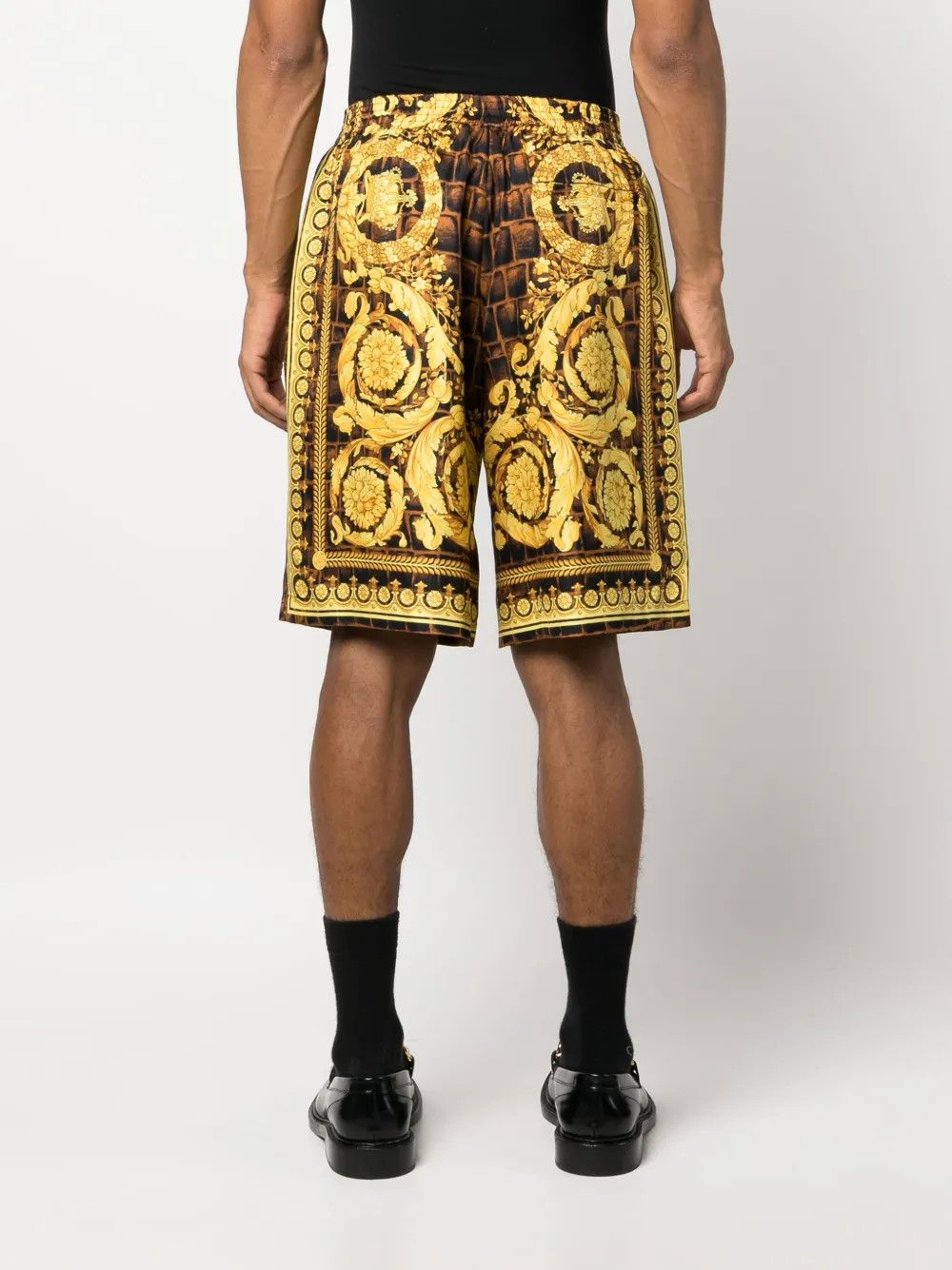 Versace o1y0525 Short in Brown/Gold Size US 34 / EU 50 - 4 Thumbnail