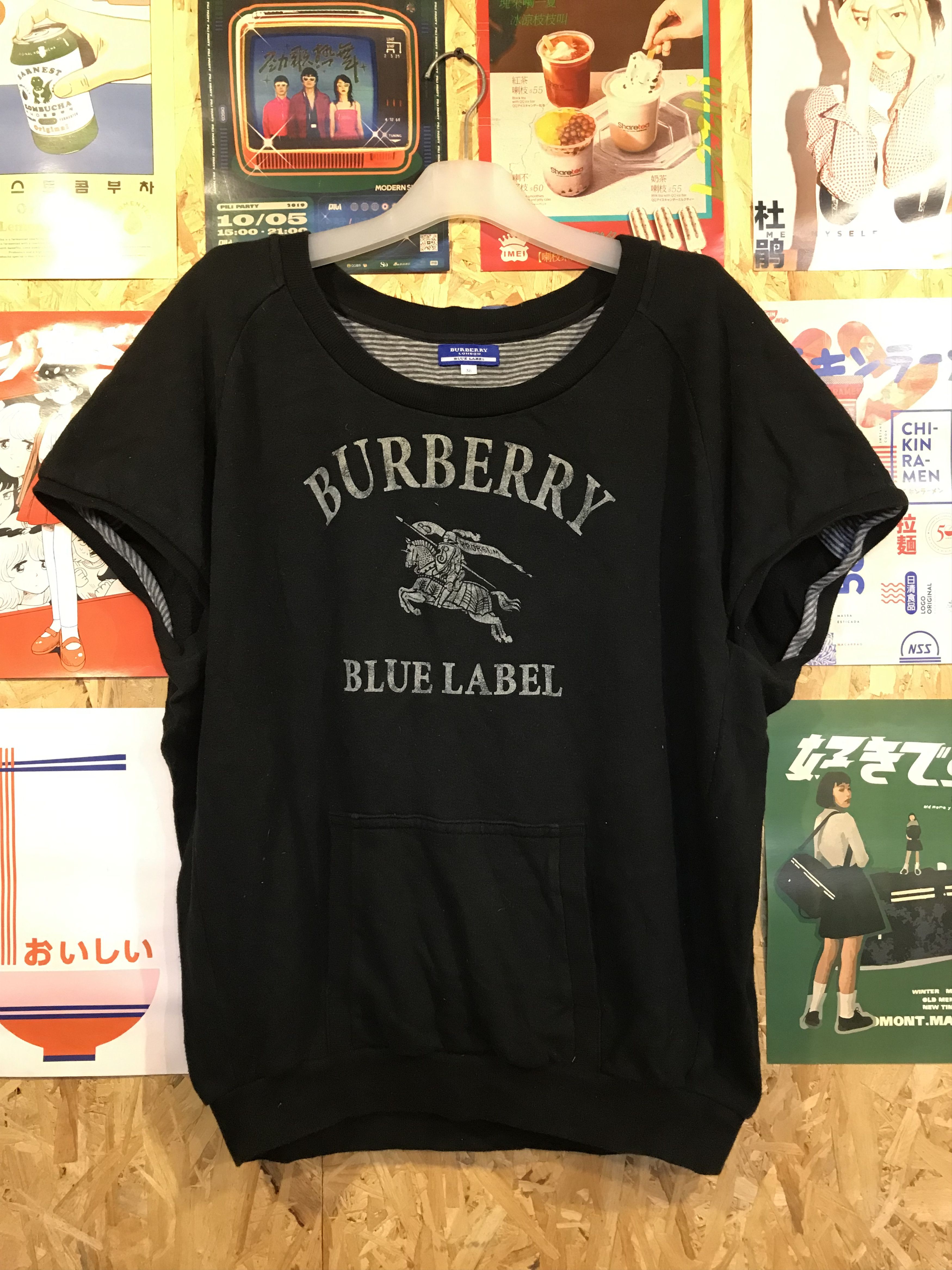Burberry Burberry Blue Label Trainer Sweat M Big Logo Size L / US 10 / IT 46 - 1 Thumbnail