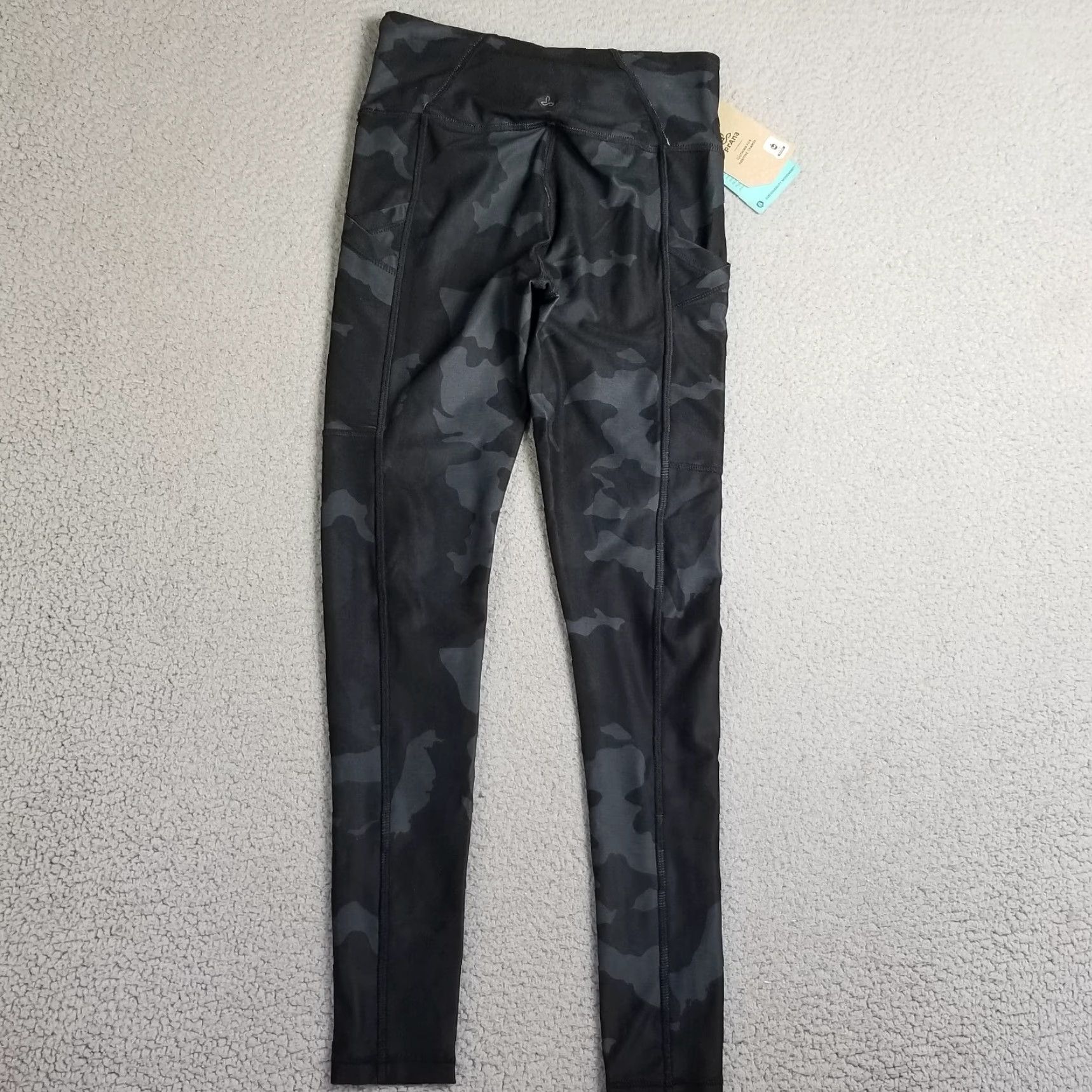 Prana prAna Electa Leggings Camo Full Length High Rise Yoga Woman XS Pocket NWT 9 Size 26" / US 2 / IT 38 - 7 Thumbnail
