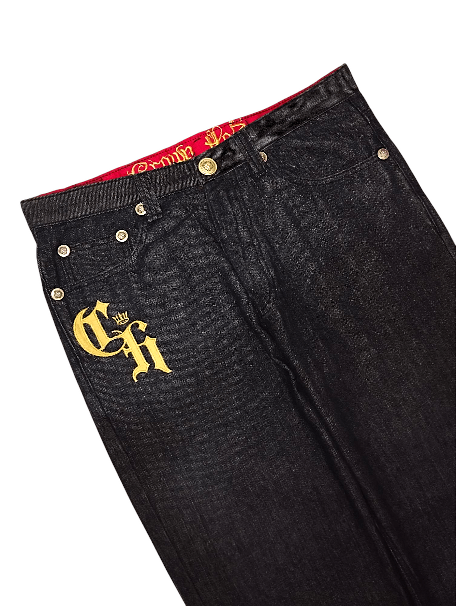 JNCO × Southpole VTG CROWN HOLDER JEANS EMBROIDERED Size US 32 / EU 48 - 11 Thumbnail