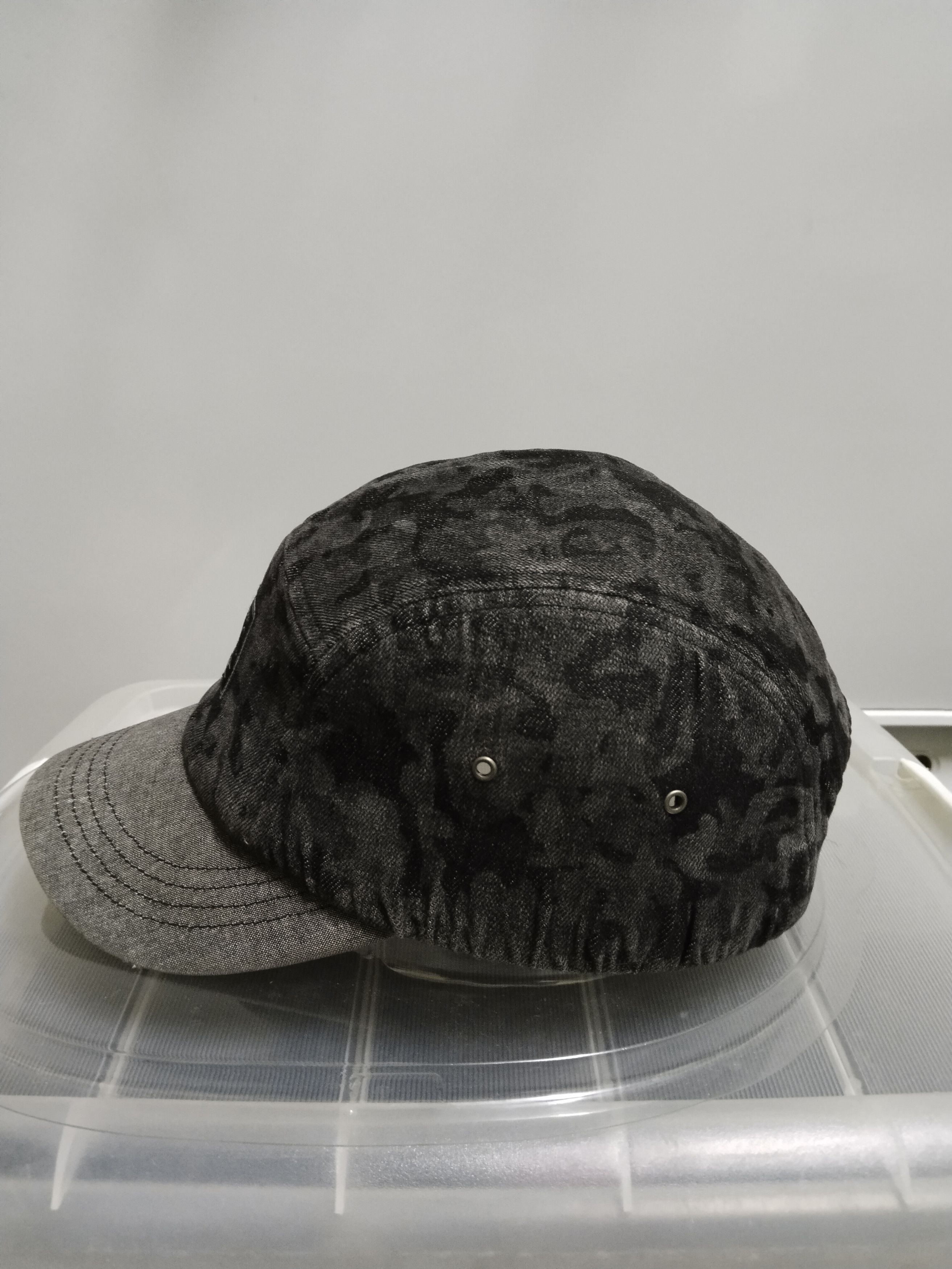 Japanese Brand RARE 5 PANEL SHORT BRIM CAP ADJUSTABLE CLIP Size ONE SIZE - 2 Thumbnail