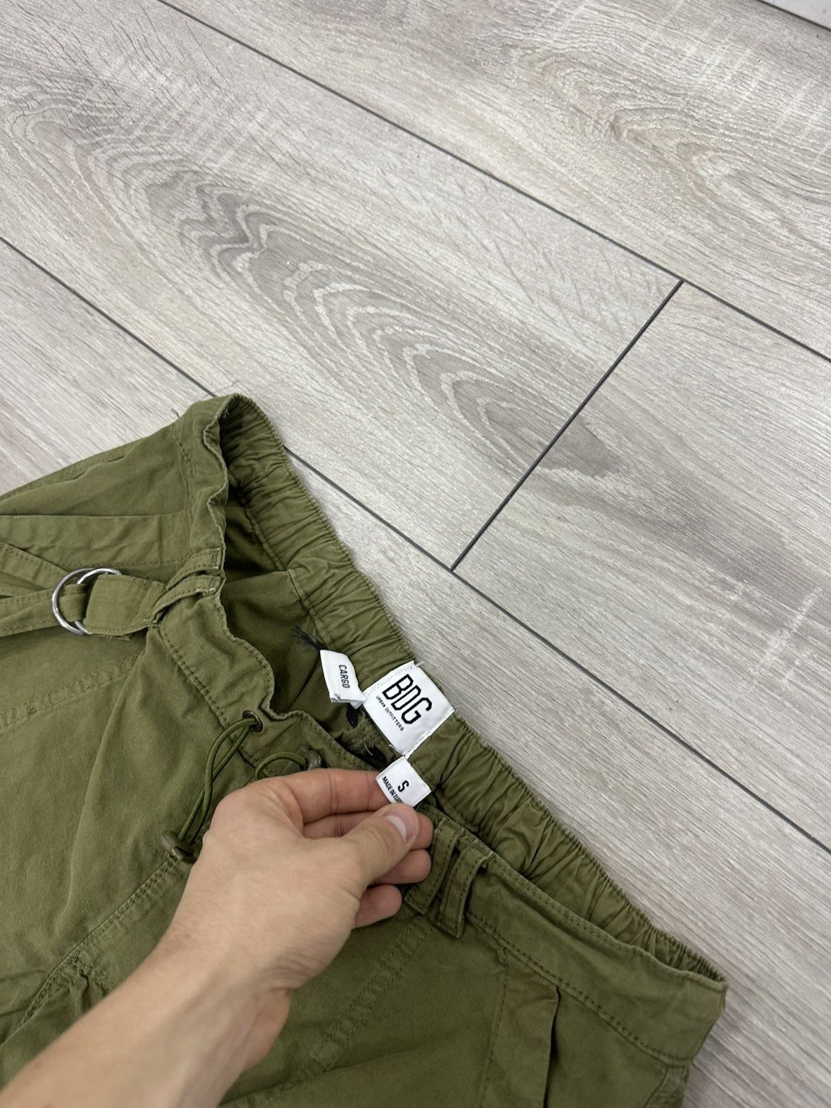 Japanese Brand Baggy Cargo BDG Maharishi Style Y2K Nylon Pants Avantgarde Size US 30 / EU 46 - 6 Thumbnail