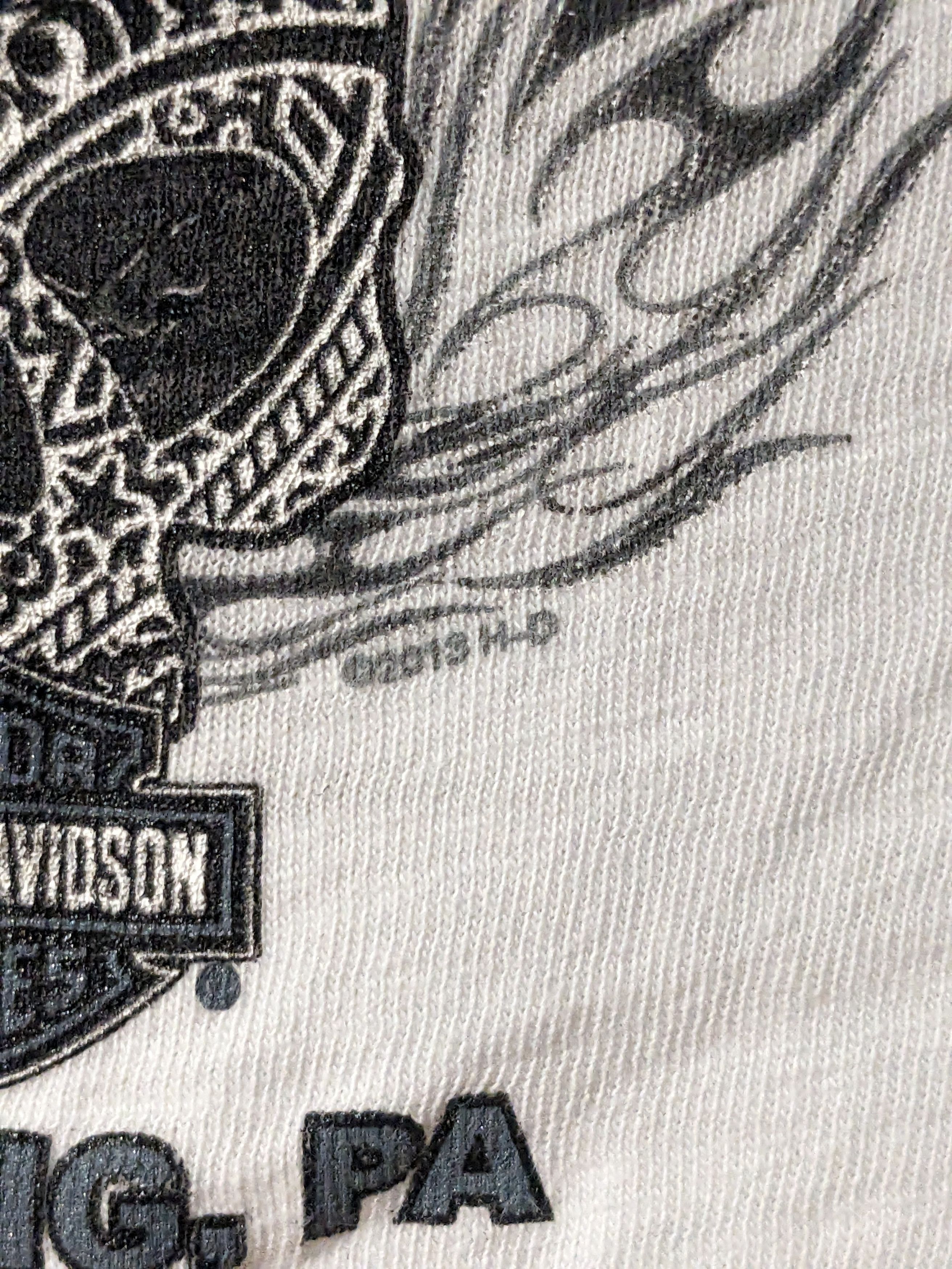 Harley Davidson × Vintage Vintage 2013 Harley Davidson Baseball Womans Medium T-Shirt Size M / US 6-8 / IT 42-44 - 6 Thumbnail