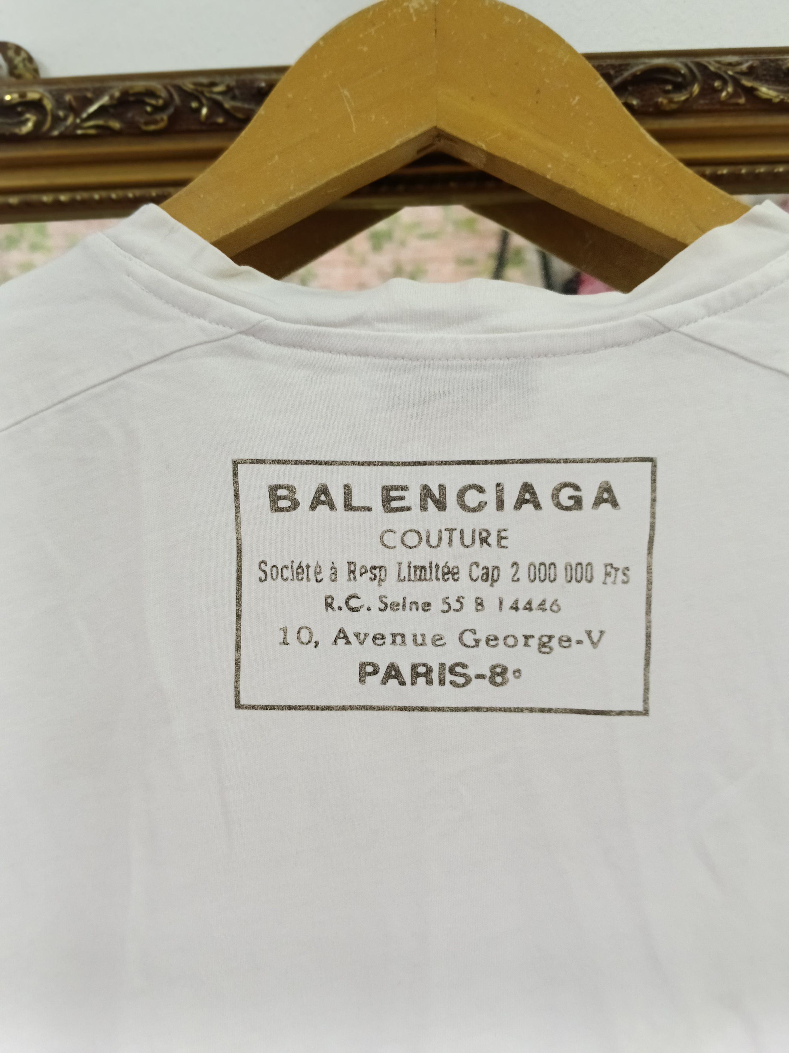 Balenciaga SICK BALENCIAGA COUTURE PARIS-8° T SHIRT Size US XS / EU 42 / 0 - 3 Thumbnail