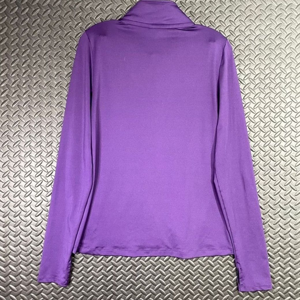 Spell PINK Victoria's Secret Ultimate Pullover 3/4 Logo Sweater Women Size M Purple Size M / US 6-8 / IT 42-44 - 2 Thumbnail