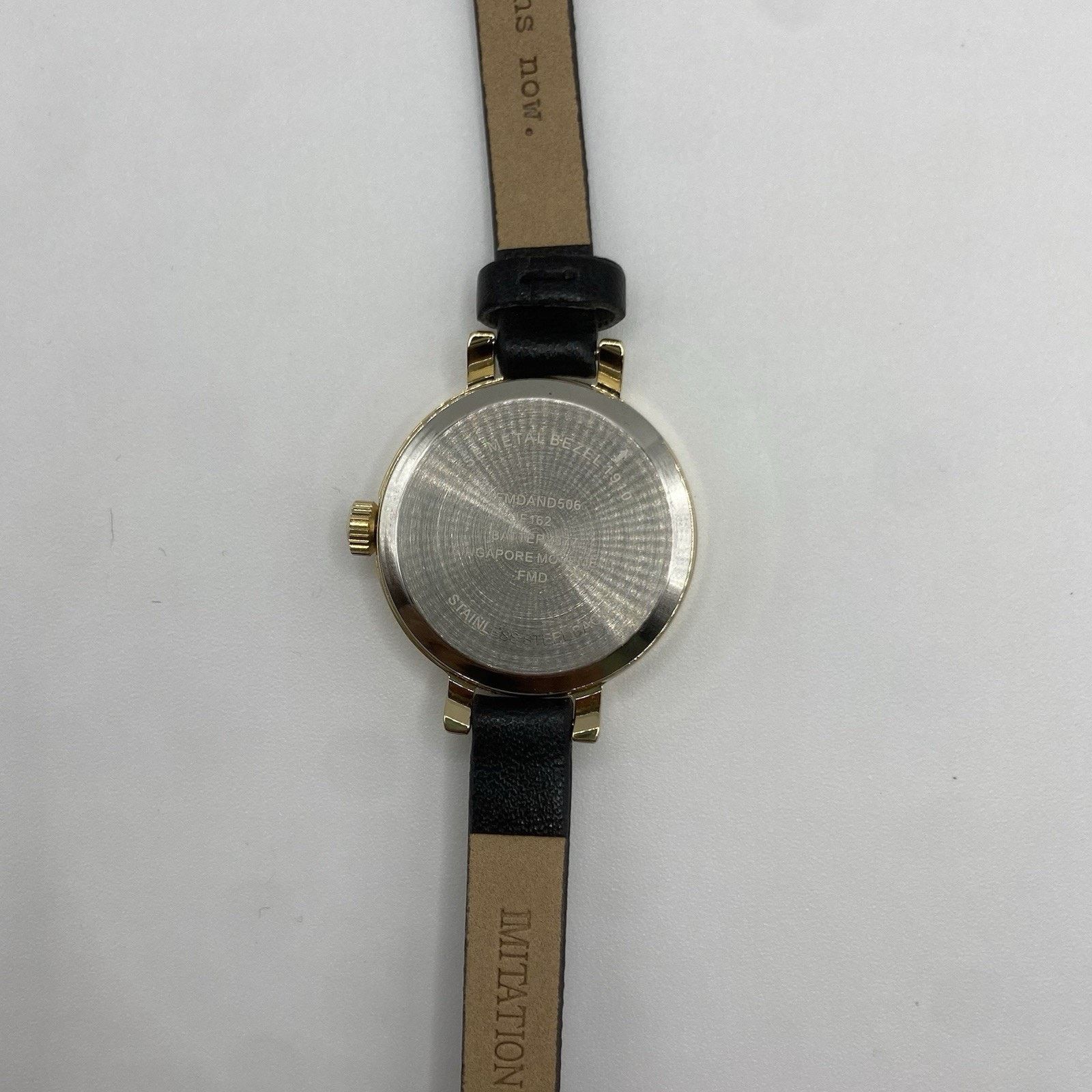 &Daughter Women's Black Buckle Band Analog Watch 26mm Case Untested Size ONE SIZE - 4 Thumbnail