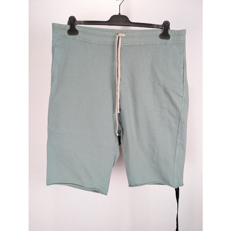 Rick Owens o1rshd1 Bela Sweatpants / Short in Aqua Size US 34 / EU 50 - 1 Thumbnail