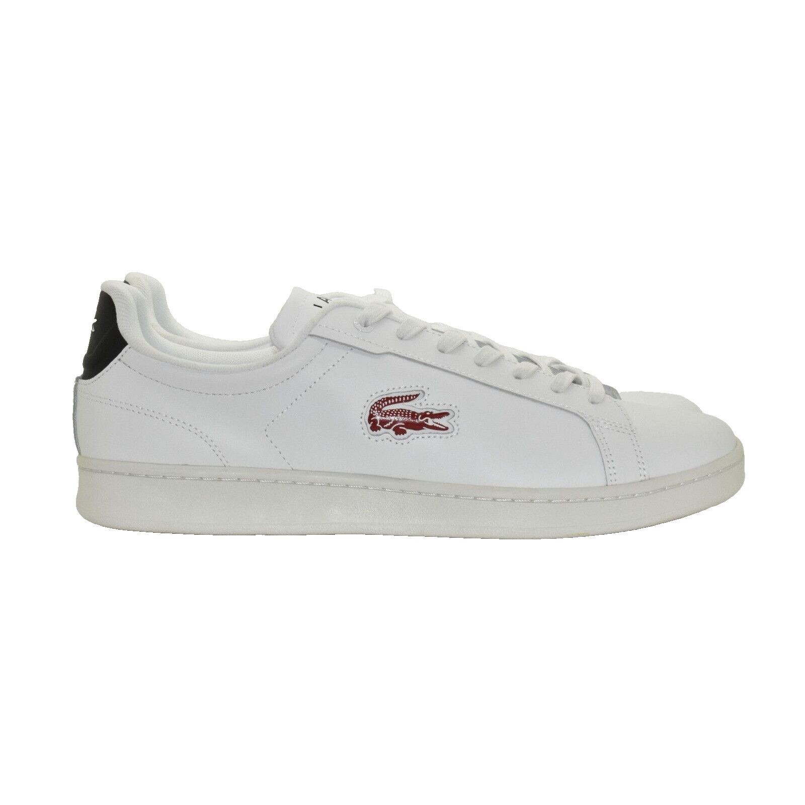 Lacoste LACOSTE Carnaby Pro White/Black Leather Sneaker Shoes 11.5 Size US 11.5 / EU 44-45 - 3 Thumbnail