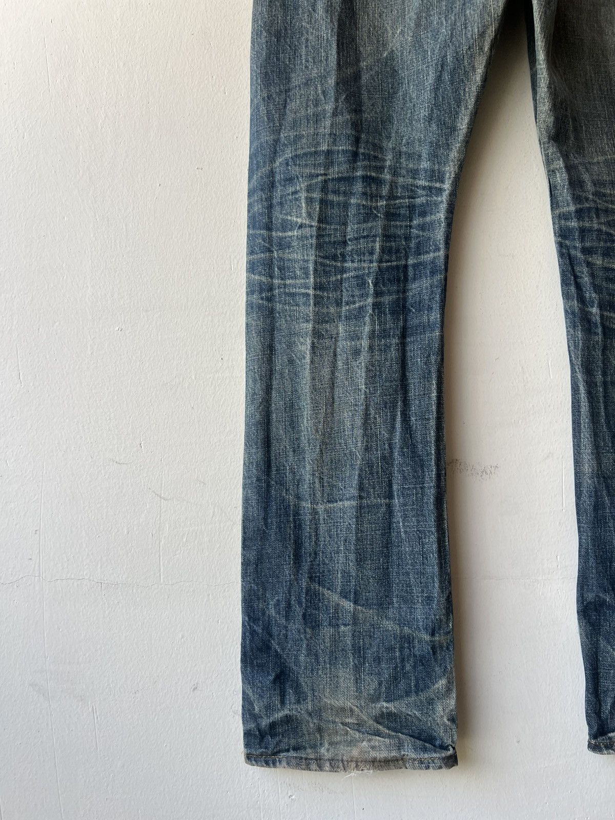 Swagger Vintage Swagger Japan Faded Dirty Mud Denim Jeans Size US 32 / EU 48 - 21 Thumbnail