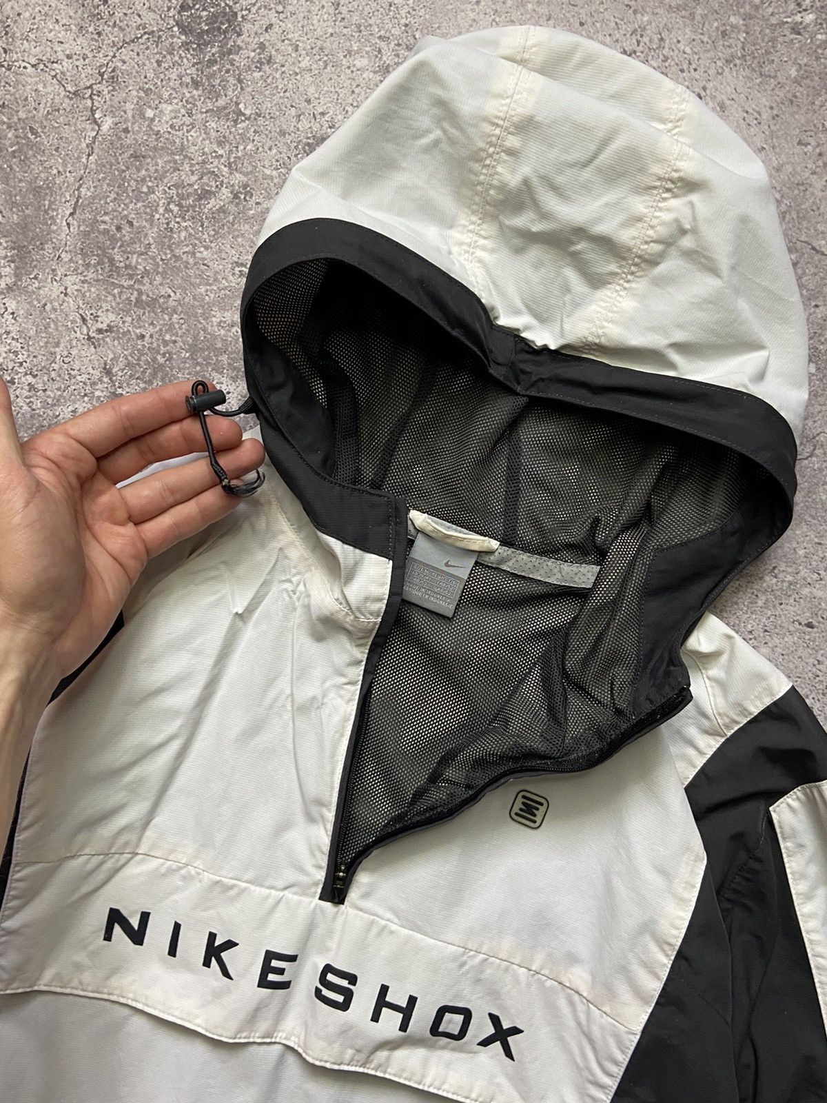 Nike Vintage 2000s Nike Shox Anorak Jacket Size US M / EU 48-50 / 2 - 7 Thumbnail