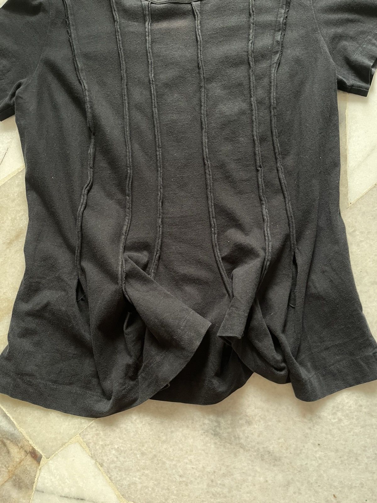 Comme des Garcons Homme Plus 2008 Comme Des Garcons Tricots Cut Tee Size US S / EU 44-46 / 1 - 7 Thumbnail