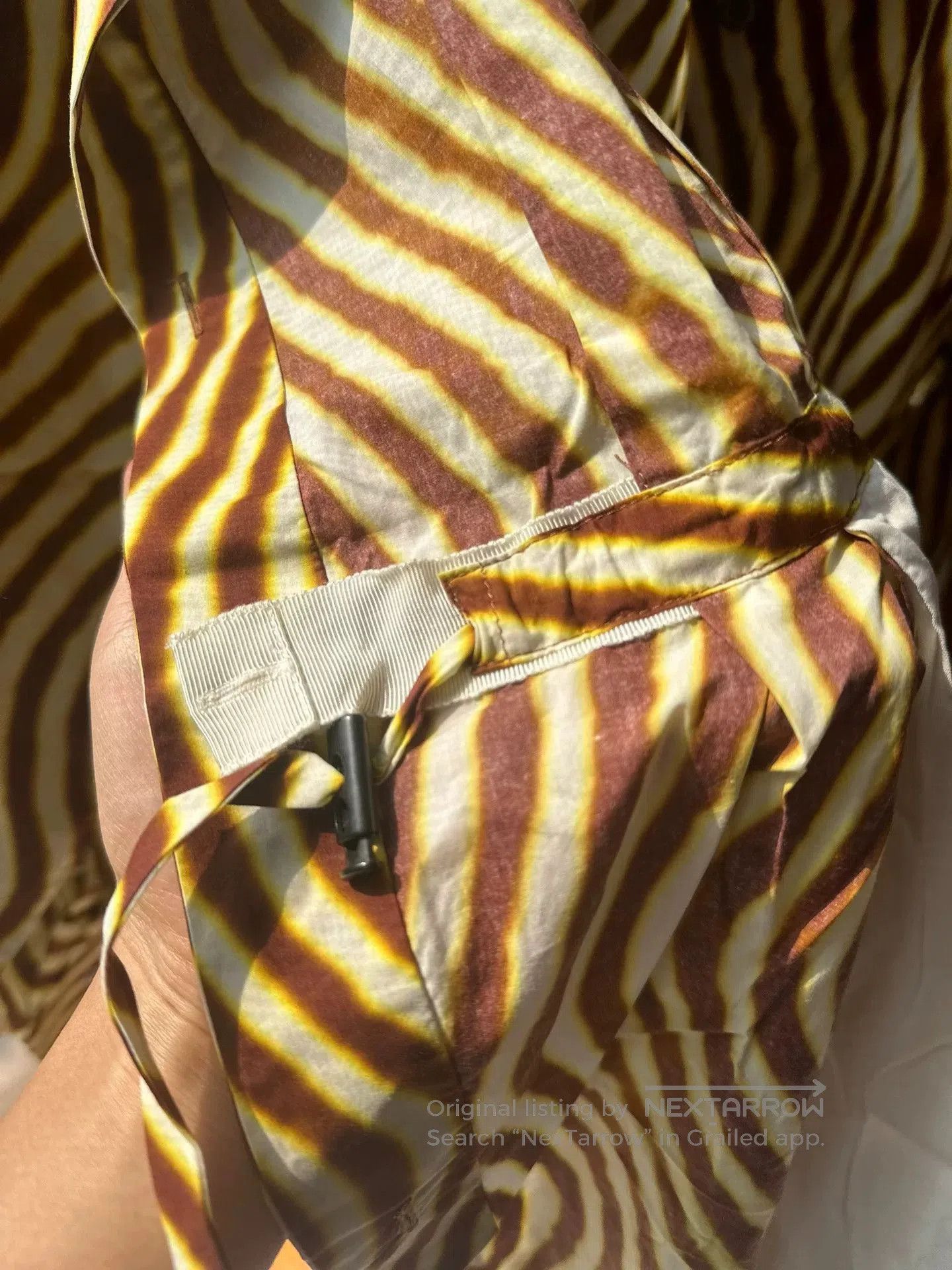Dries Van Noten Dries Van Noten Printed Shirt Dress Trench. Size US M / EU 48-50 / 2 - 4 Thumbnail