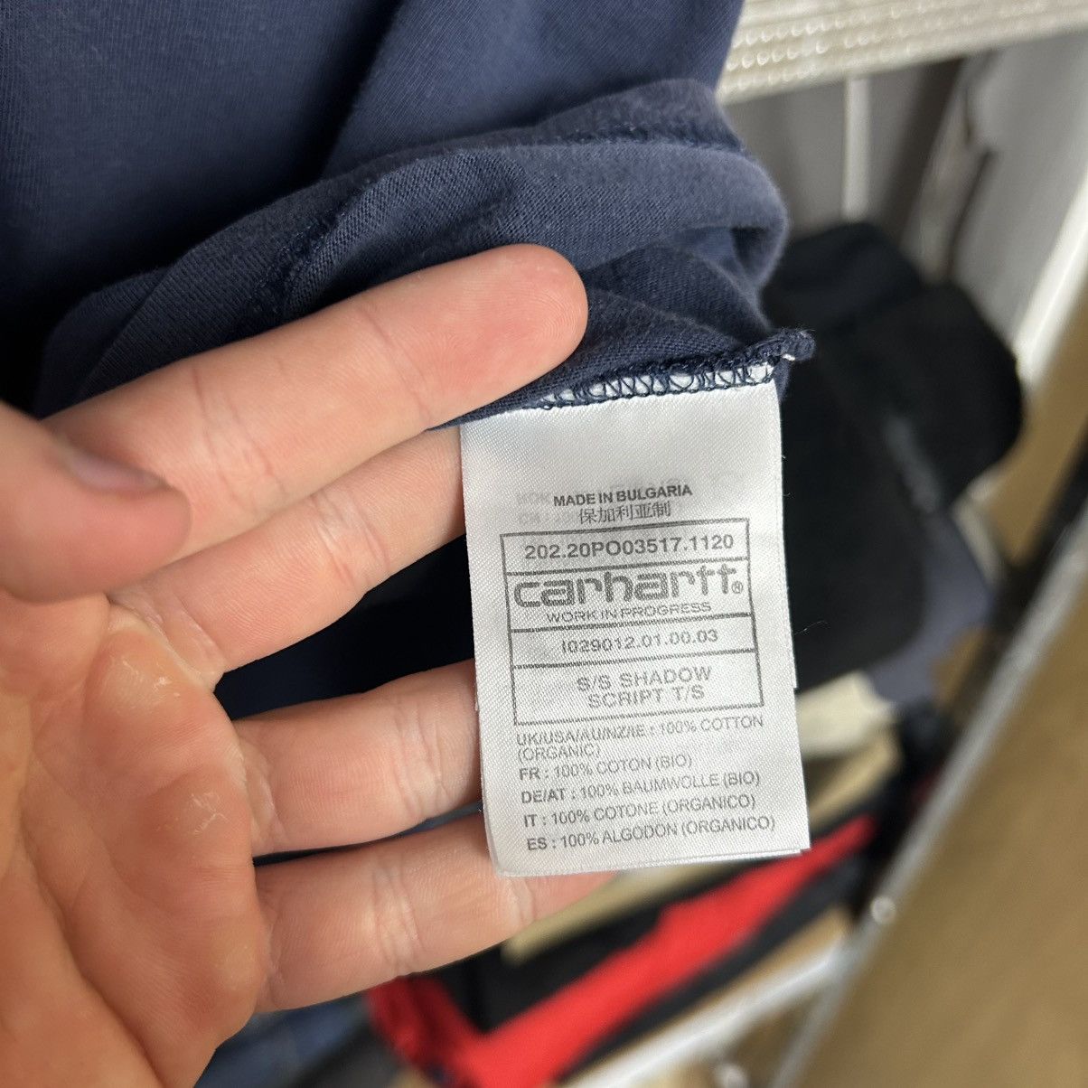 Carhartt Vintage Carhartt Wip big logo streetwear y2k skate tee Size US S / EU 44-46 / 1 - 9 Thumbnail