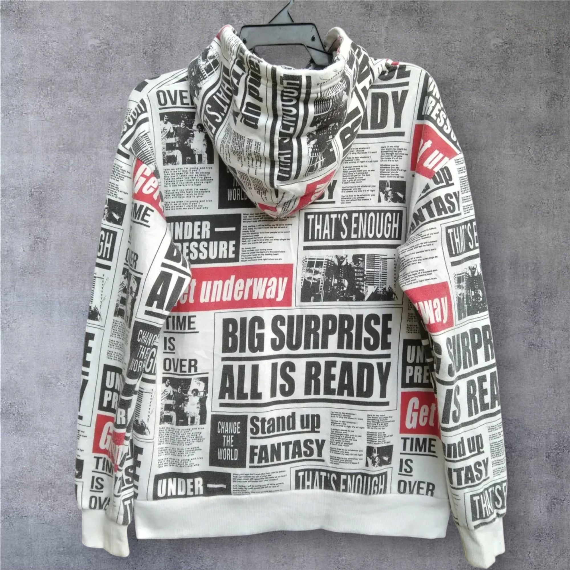 Japanese Brand Browny OVERPRINT SWEATSHIRT HOODIE Size US M / EU 48-50 / 2 - 2 Thumbnail