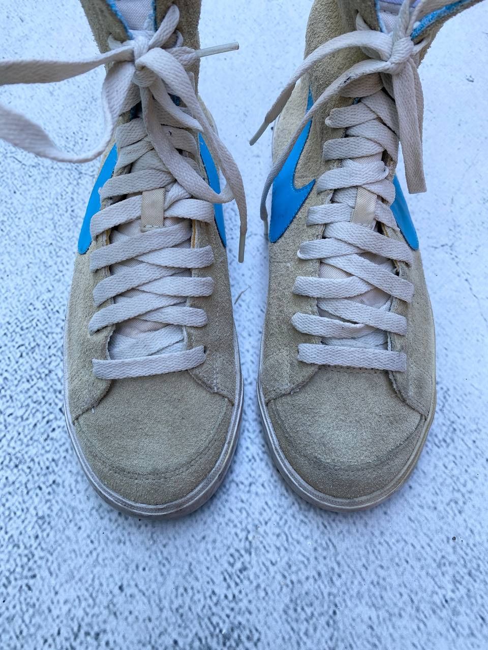Nike Nike Vintage Faded Beige Distressed Sneakers Size US 7 / IT 37 - 5 Thumbnail