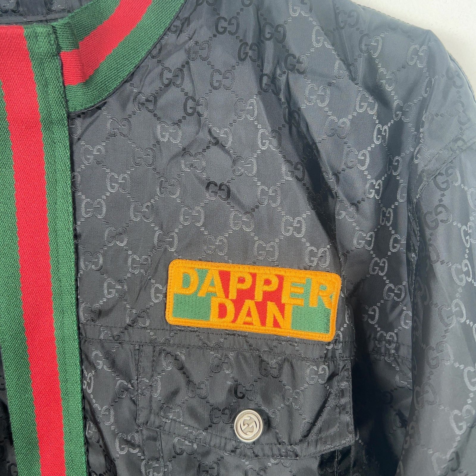 Dapper Dan × Gucci Gucci x Dapper Dan Monogram GG Souvenir Jacket Size US L / EU 52-54 / 3 - 2 Thumbnail