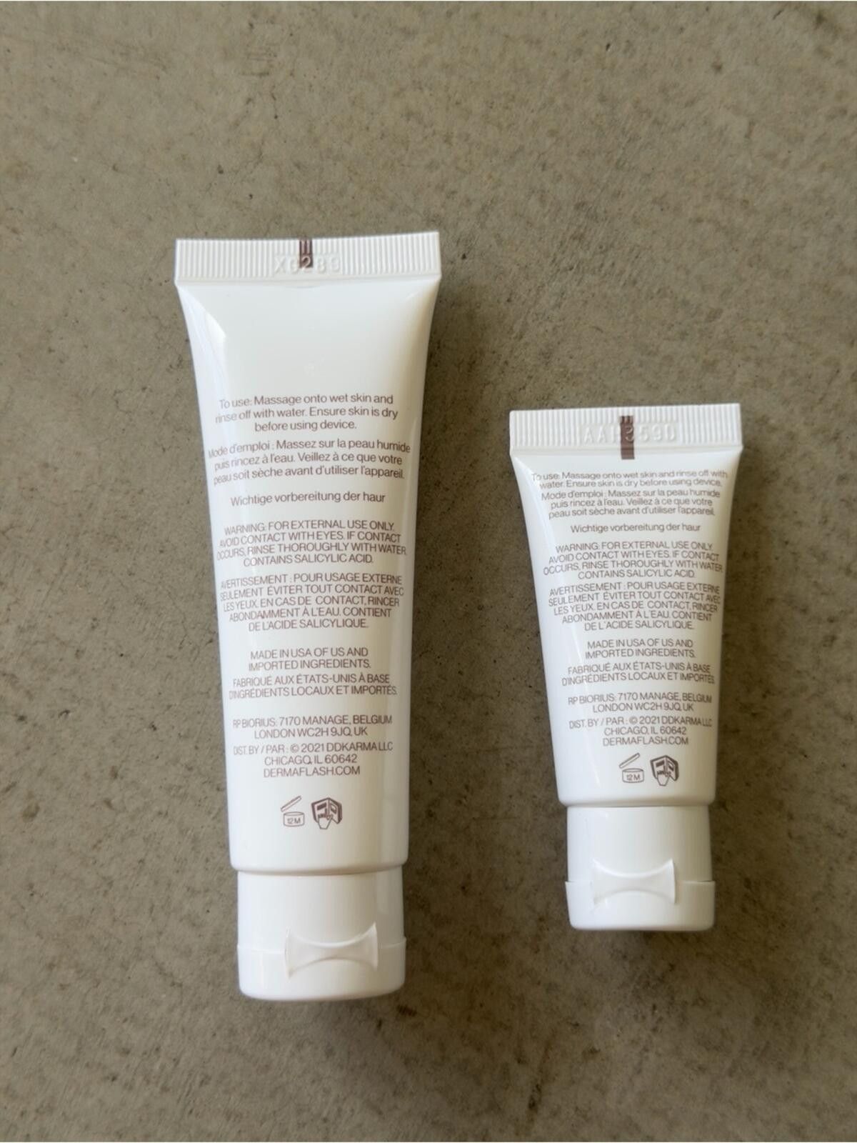 Other Dermaflash / Preflash Duo Skin Prep Cleanser Full + Travel Size ONE SIZE - 3 Thumbnail