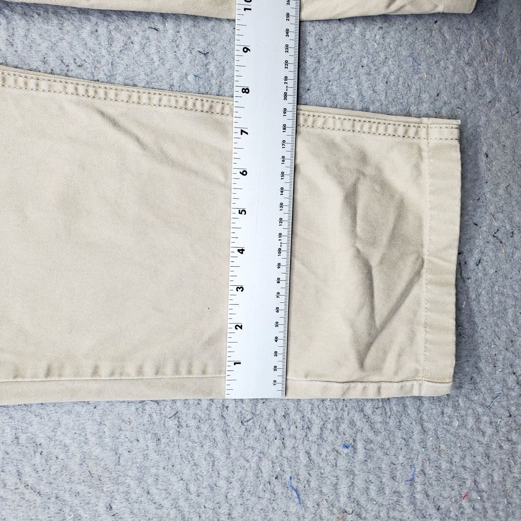Levi's Levi's 514 Jeans Mens 29 Tan Denim Stretch Straight Fit White Tab Streetwear Size US 29 - 5 Thumbnail
