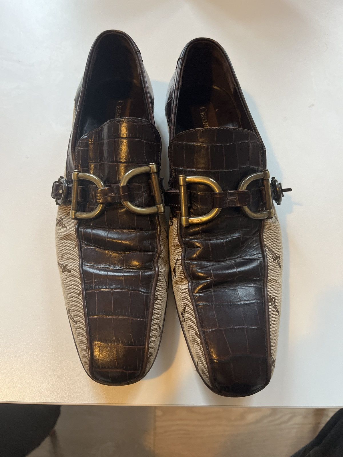 Paciotti Cesare Paciotti croco loafers Size US 6 / EU 39 - 4 Thumbnail