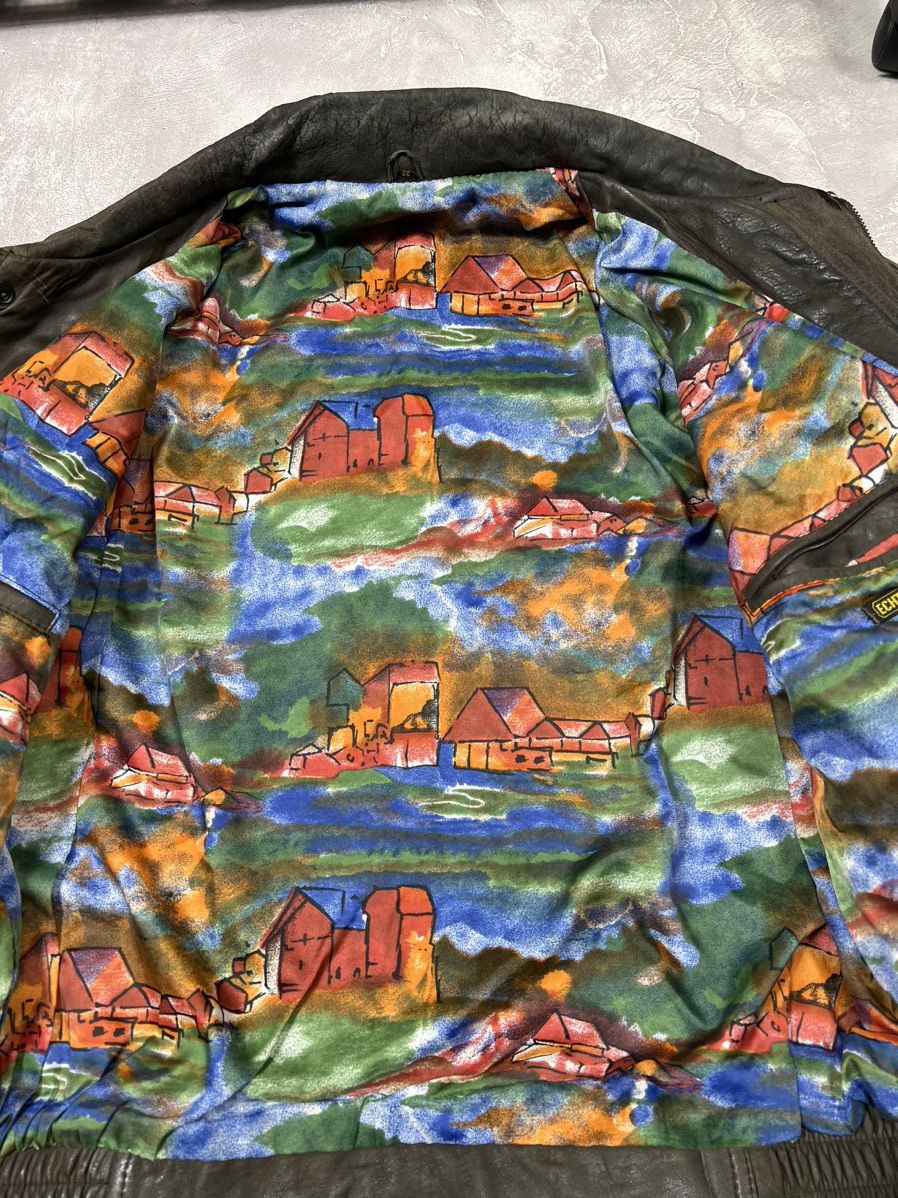 Other Vintage Avirex Style Y2k Leather Jacket Size US M / EU 48-50 / 2 - 10 Thumbnail