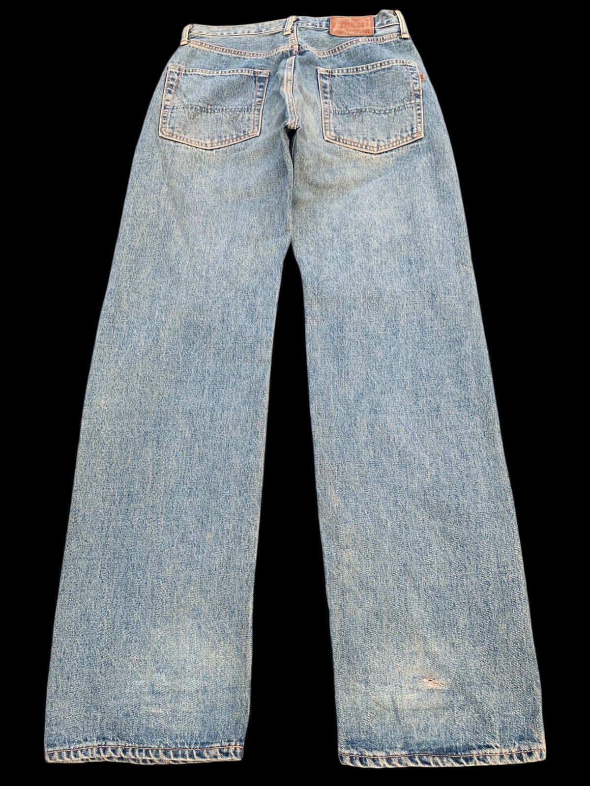 Kapital VINTAGE EDWIN 505 SELVEDGE BAGGY DISTRESSED JAPANESE DENIM Size US 29 - 2 Thumbnail