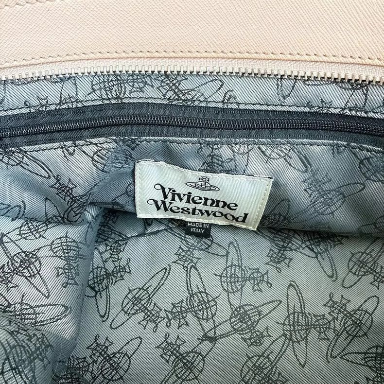 Vivienne Westwood Vivienne Westwood size os Creamy brown leather tote bag Size ONE SIZE - 6 Thumbnail