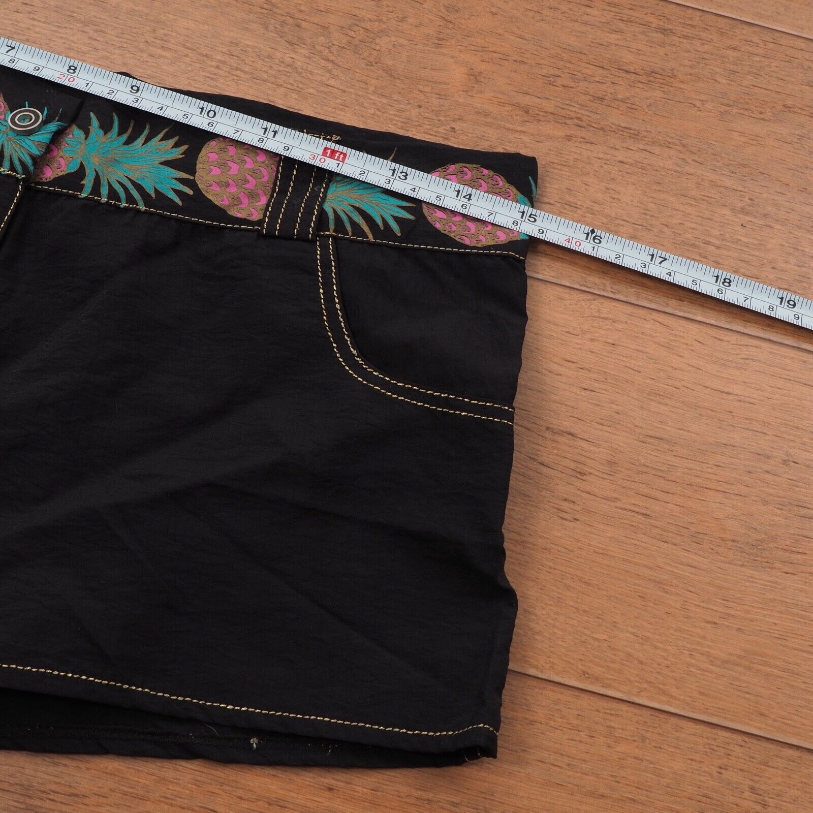 Roberto Cavalli Roberto Just Cavalli Black Hot Nylon Beachwear Swim Shorts Size 28" / US 6 / IT 42 - 6 Thumbnail