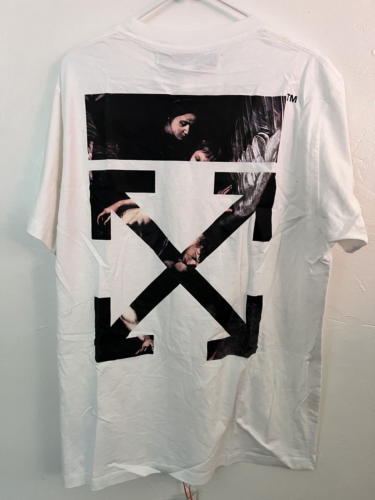 Off-White Off white Caravaggio arrow slim fit t shirt Size US XXL / EU 58 / 5 - 3 Thumbnail