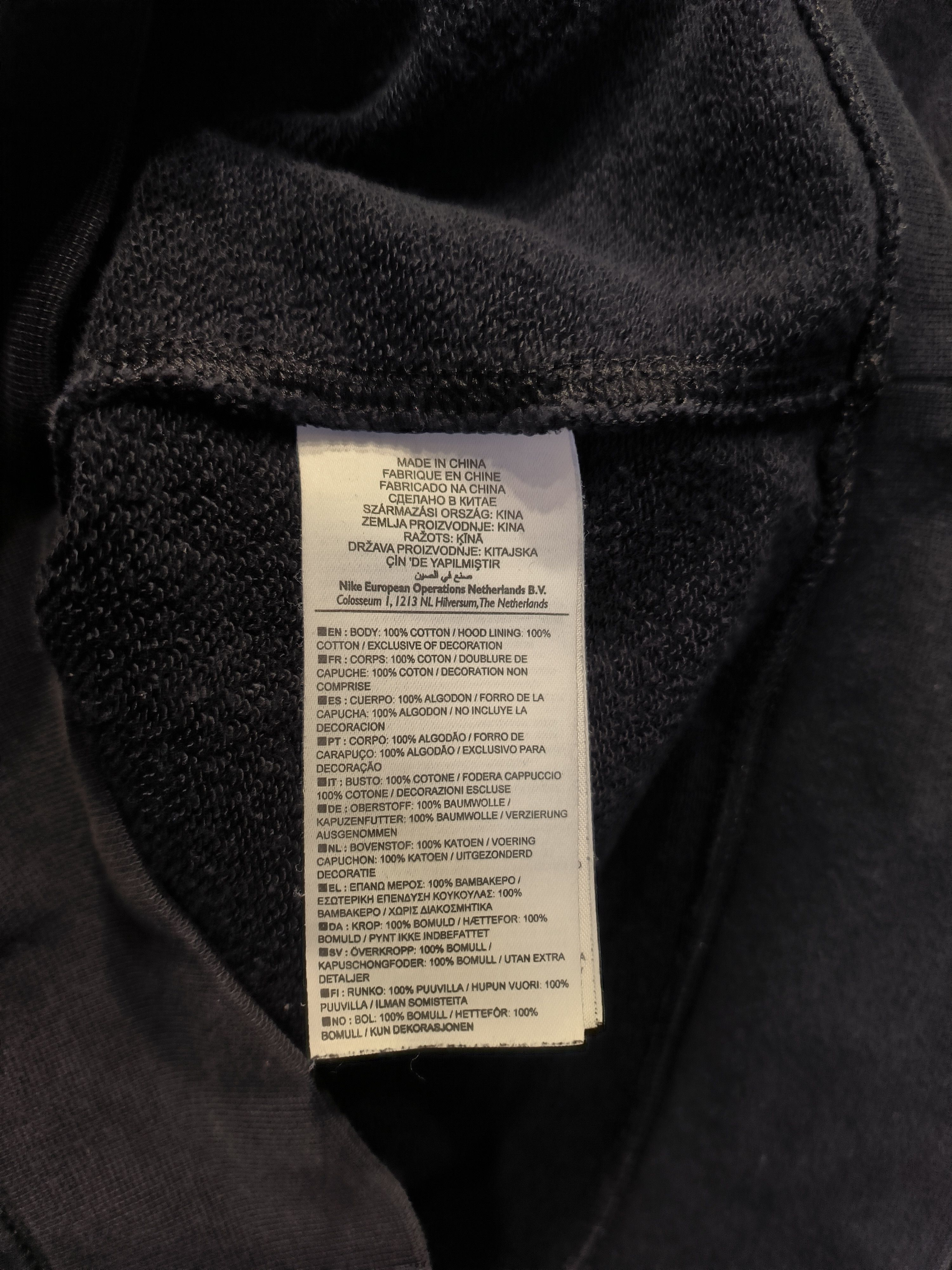 Nike × Vintage Vintage Nike Athletic Hoodie West 1-77 00s Size US S / EU 44-46 / 1 - 5 Thumbnail