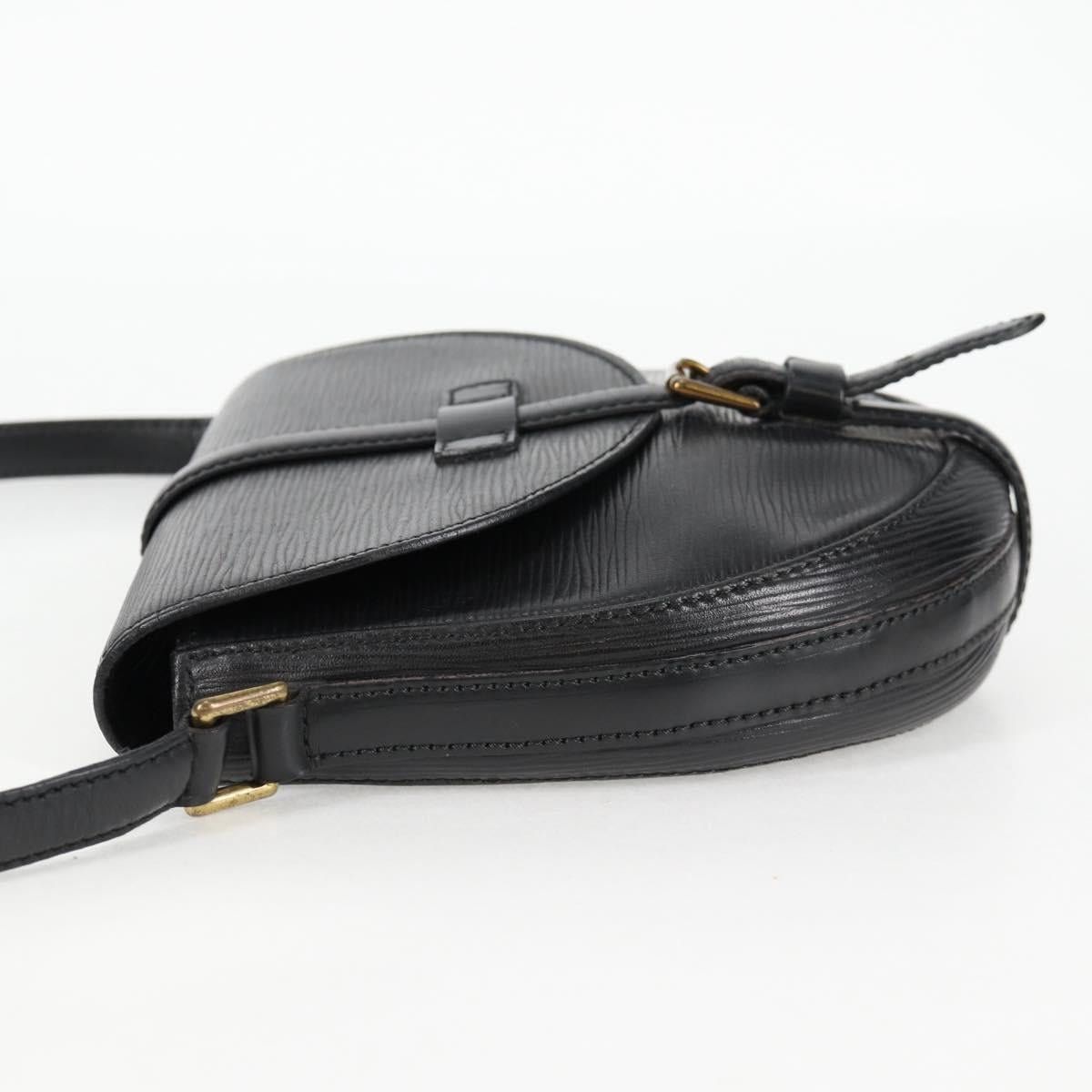 Louis Vuitton LOUIS VUITTON Epi Chantilly PM Shoulder Bag Spo Black Size ONE SIZE - 3 Thumbnail