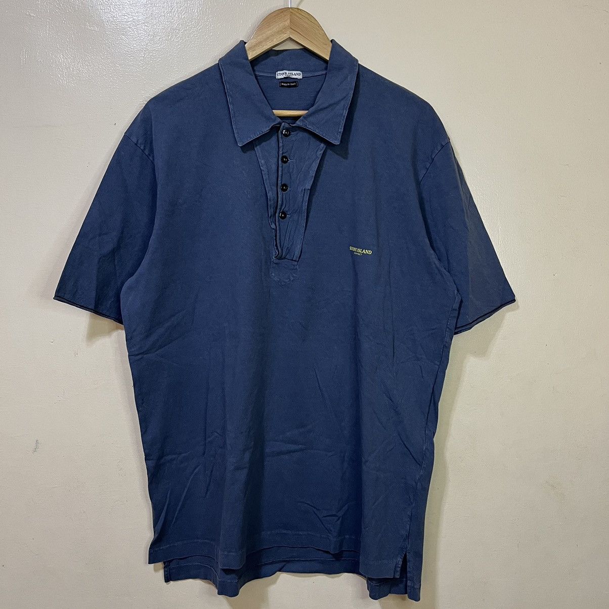 Stone Island Stone Island SS03 Compact Polo Shirt Size US XL / EU 56 / 4 - 1 Thumbnail