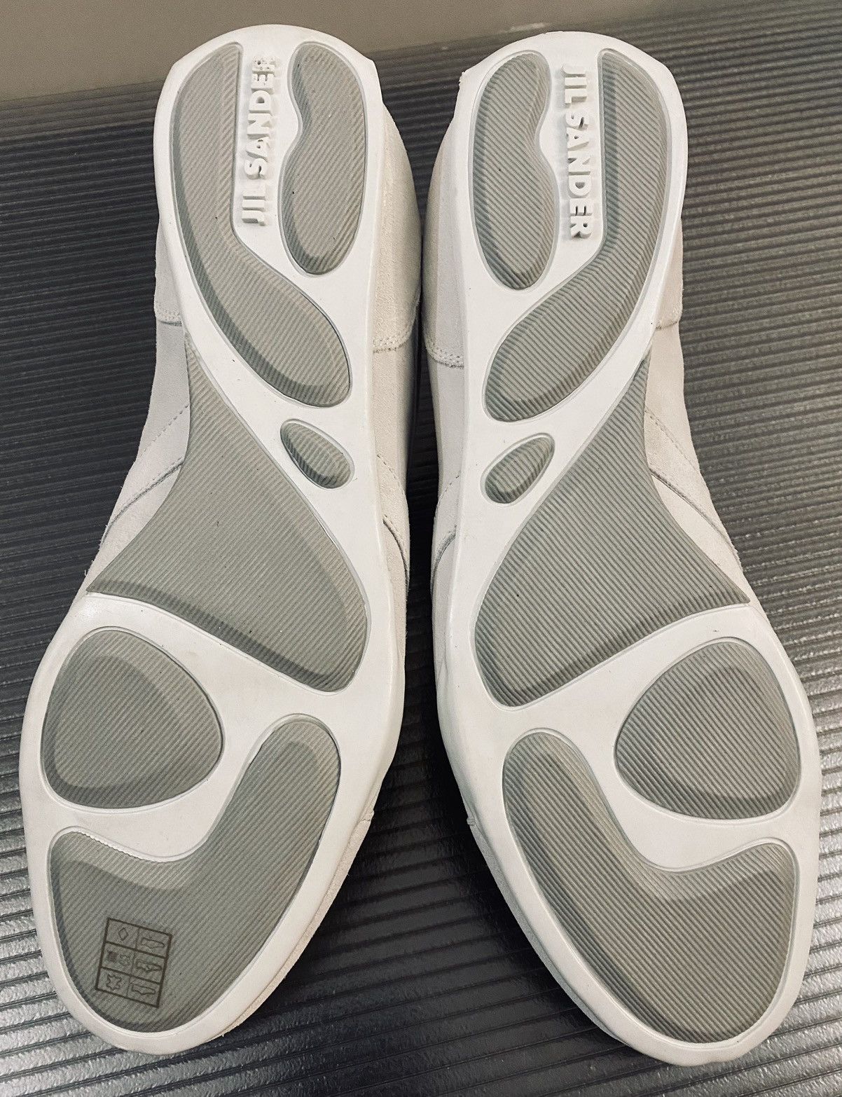 Jil Sander Jil Sander x RAF SIMONS cement suede sneakers 44 NEW Size US 11 / EU 44 - 13 Thumbnail
