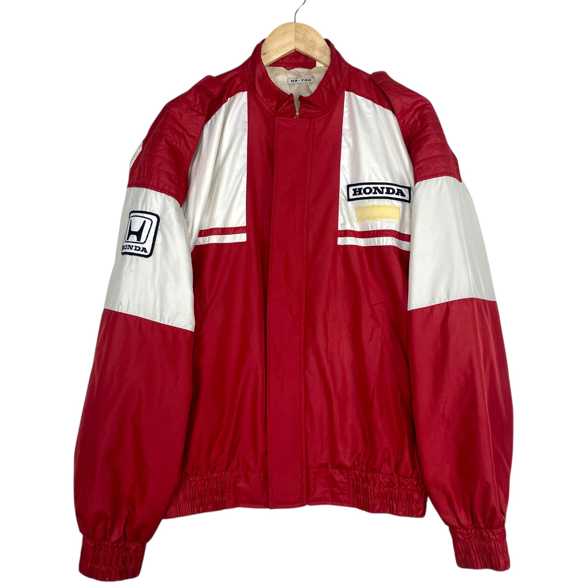 Honda 💥 80s HONDA MUGEN JAPAN RACING BOMBER JACKET Size US XXL / EU 58 / 5 - 5 Thumbnail