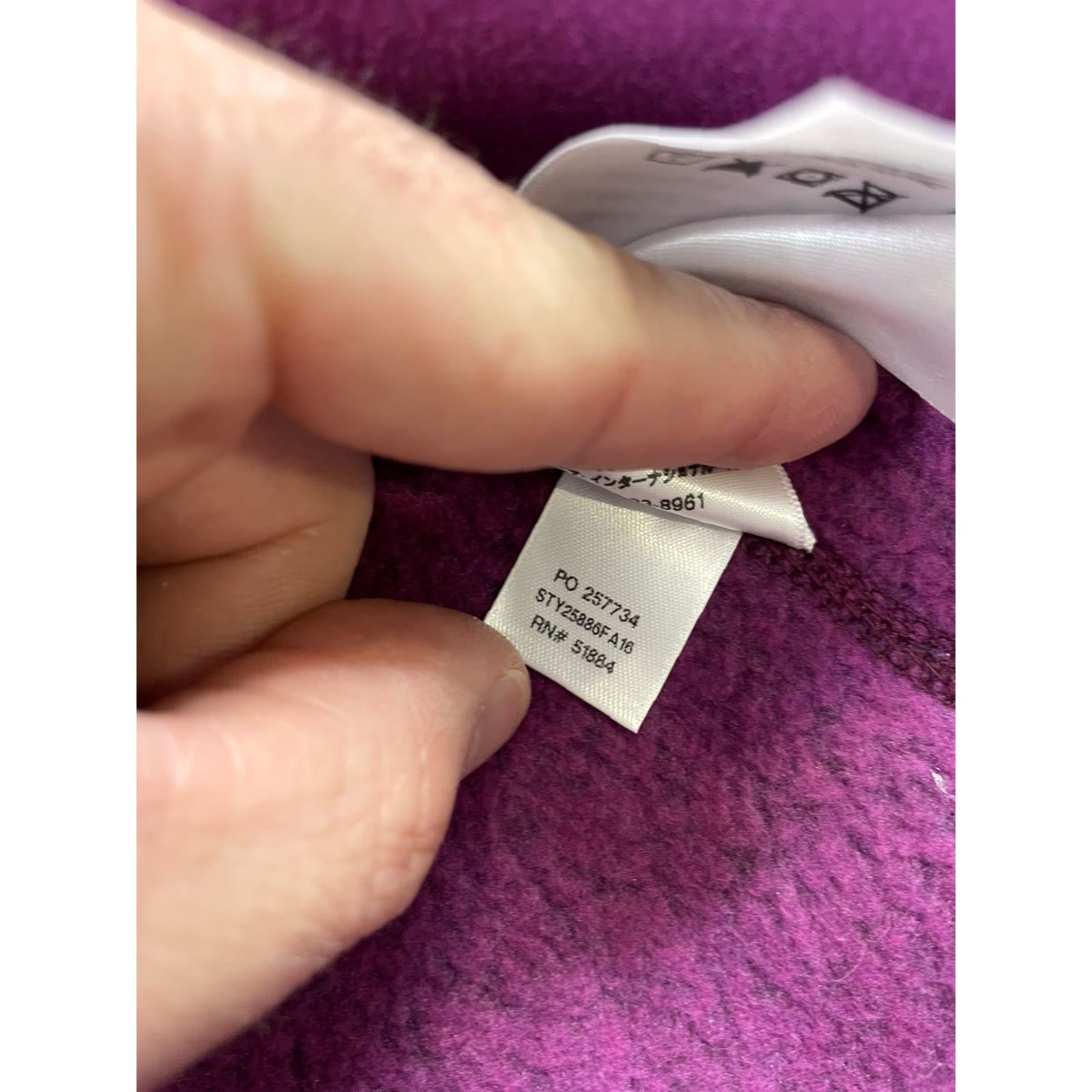 Patagonia Patagonia Vest Women's Better Sweater Heathered Purple Full Zip Casual Fall Winter Size S / US 4 / IT 40 - 4 Thumbnail