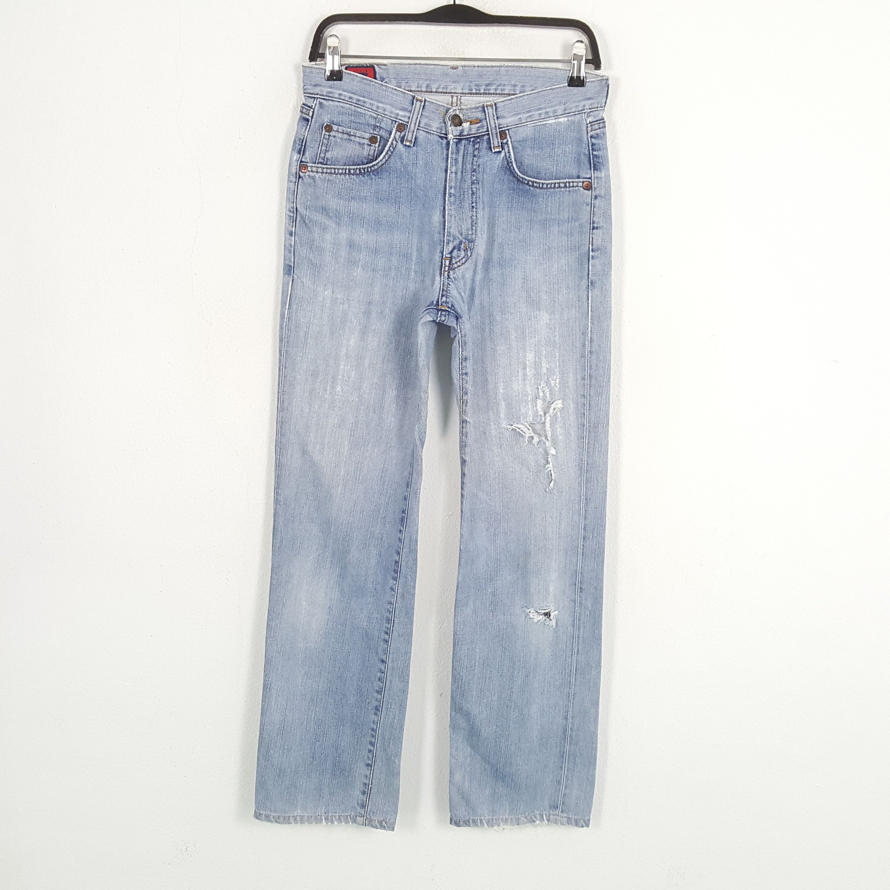 Edwin × Japanese Brand × Vintage EDWIN Streetwear Style Distressed Jean Size US 28 / EU 44 - 1 Thumbnail