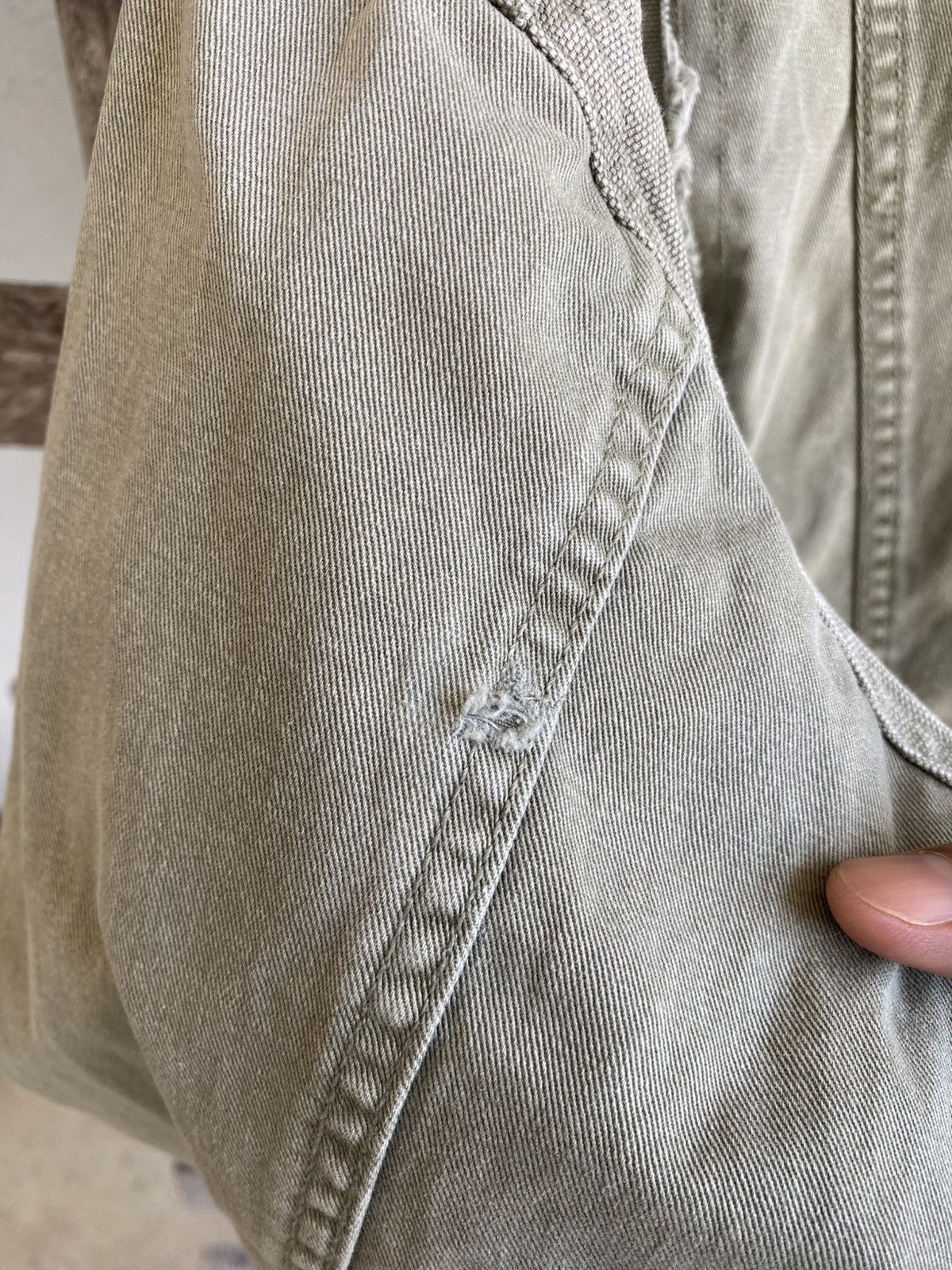 Japanese Brand Niko and…Distressed trucker jacket look like margiela design Size US XL / EU 56 / 4 - 8 Thumbnail