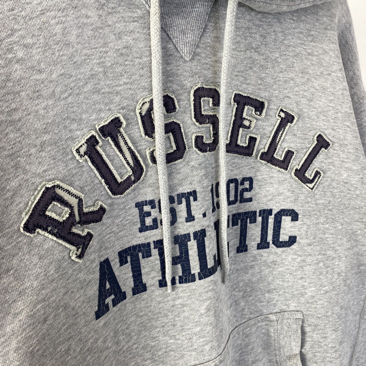 Russell Athletic RUSSELL ATHLETIC VINTAGE BOXY HOODIE Y2K Size L / US 10 / IT 46 - 3 Thumbnail