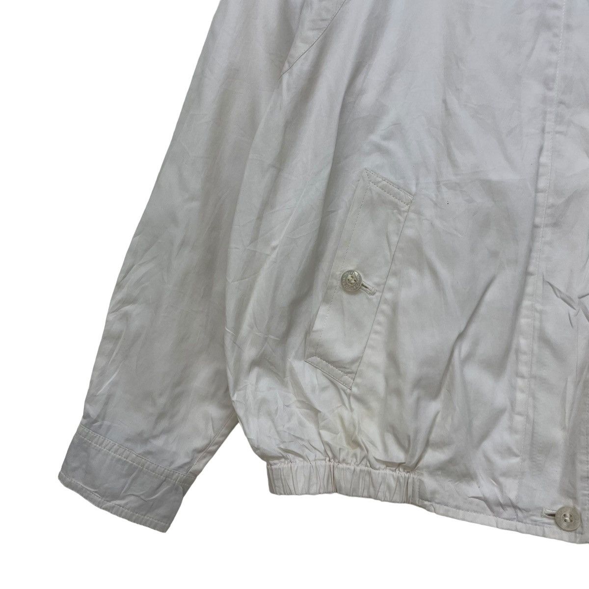 Burberry 💥Vintage Burberrys White Bomber Jacket Size S / US 4 / IT 40 - 3 Thumbnail
