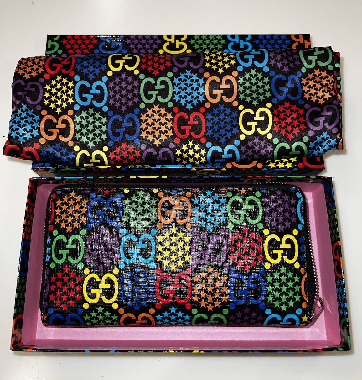 Gucci Gucci Psychedelic Long Wallet Size ONE SIZE - 1 Thumbnail