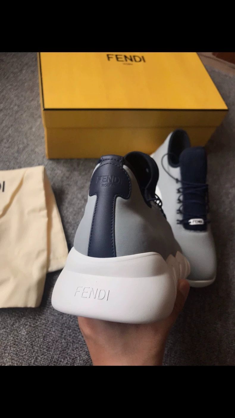 Fendi Fendi Casual Shoes Lightweight Black Gray Size US 9 / EU 42 - 3 Thumbnail