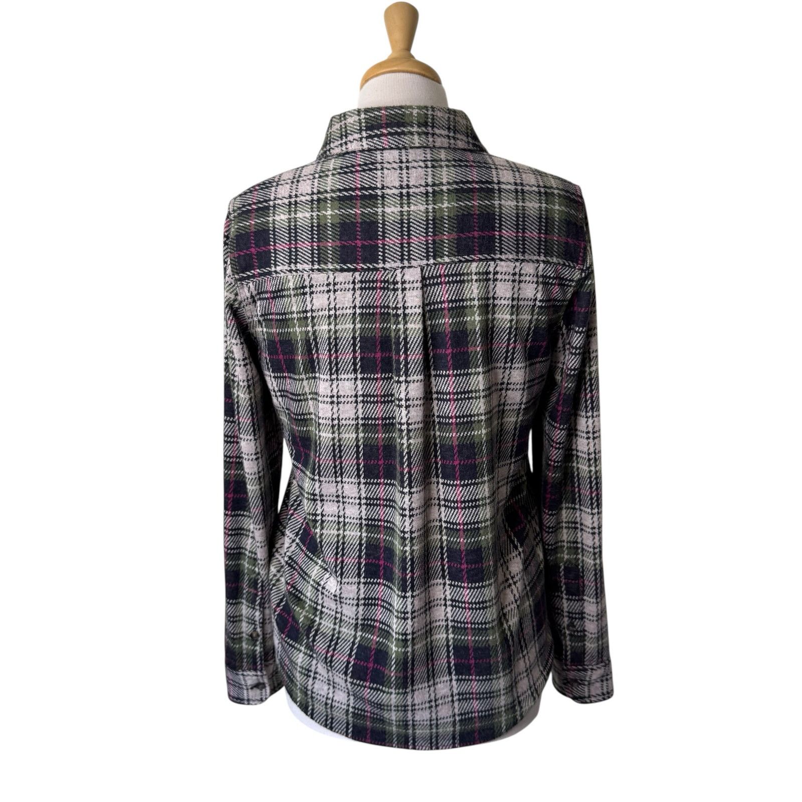 Faherty FAHERTY Legend Sweater Shirt Size Small Pink Green Size S / US 4 / IT 40 - 2 Thumbnail