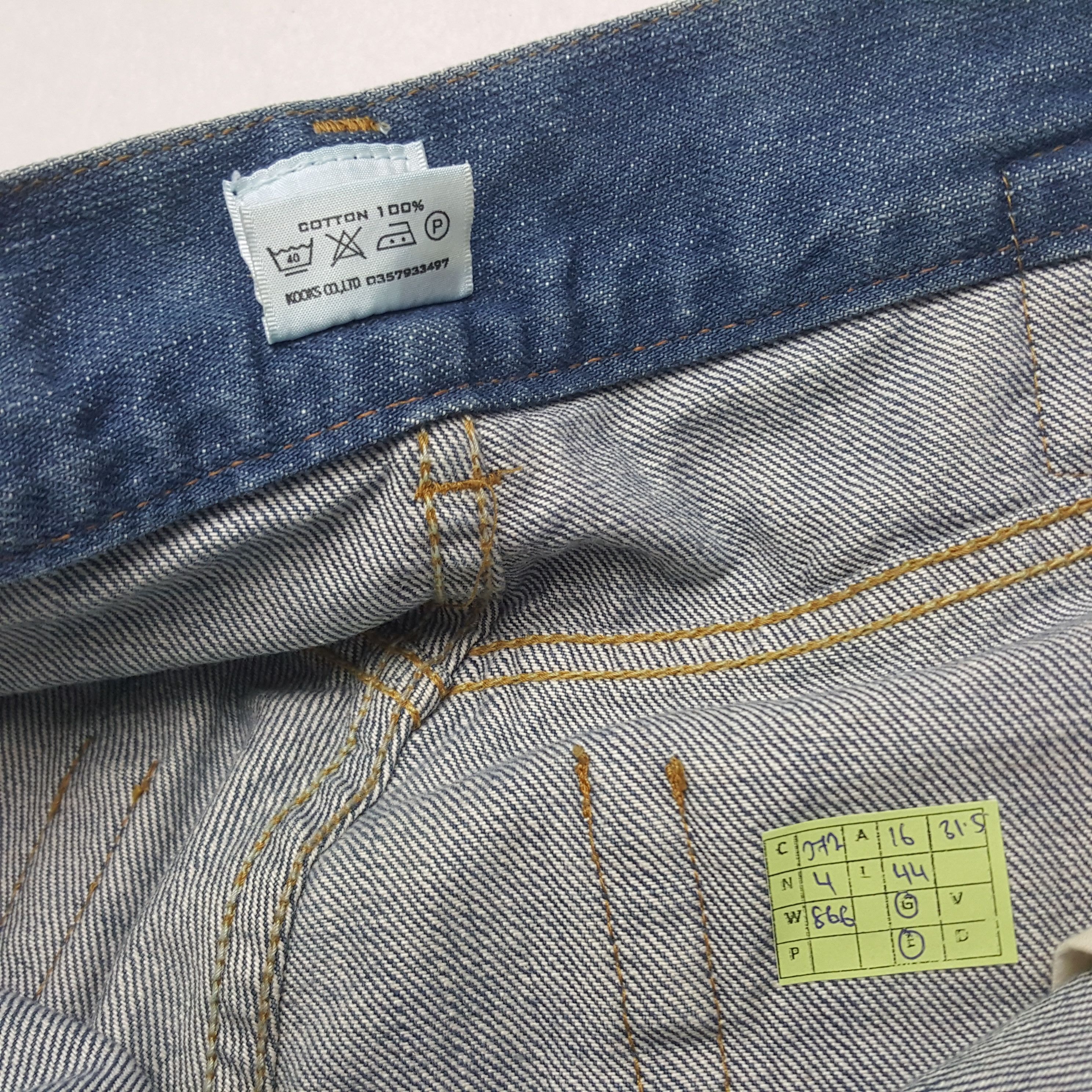 Japanese Brand × Number (N)ine × Vintage Vintage Number (N)ine Japanese Brand Denim Jeans Size US 32 / EU 48 - 8 Thumbnail