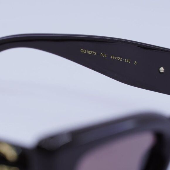 Gucci 🕶️ New Gucci GG1827S 004 Sunglasses - Shiny Brown Frame Size ONE SIZE - 6 Thumbnail