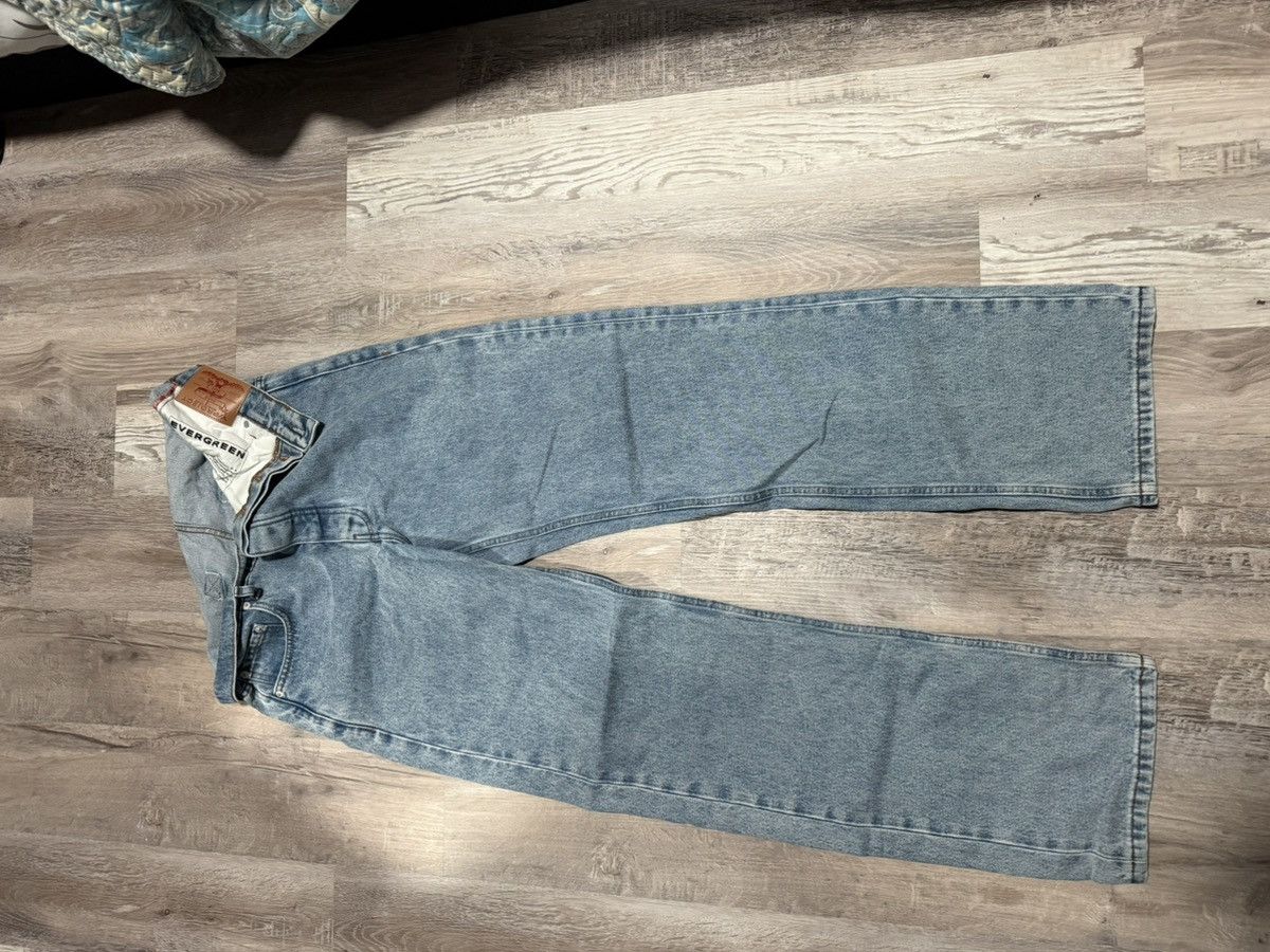 Y/Project Y/PROJECT Blue Asymmetric Waist Jeans Size US 31 - 2 Thumbnail