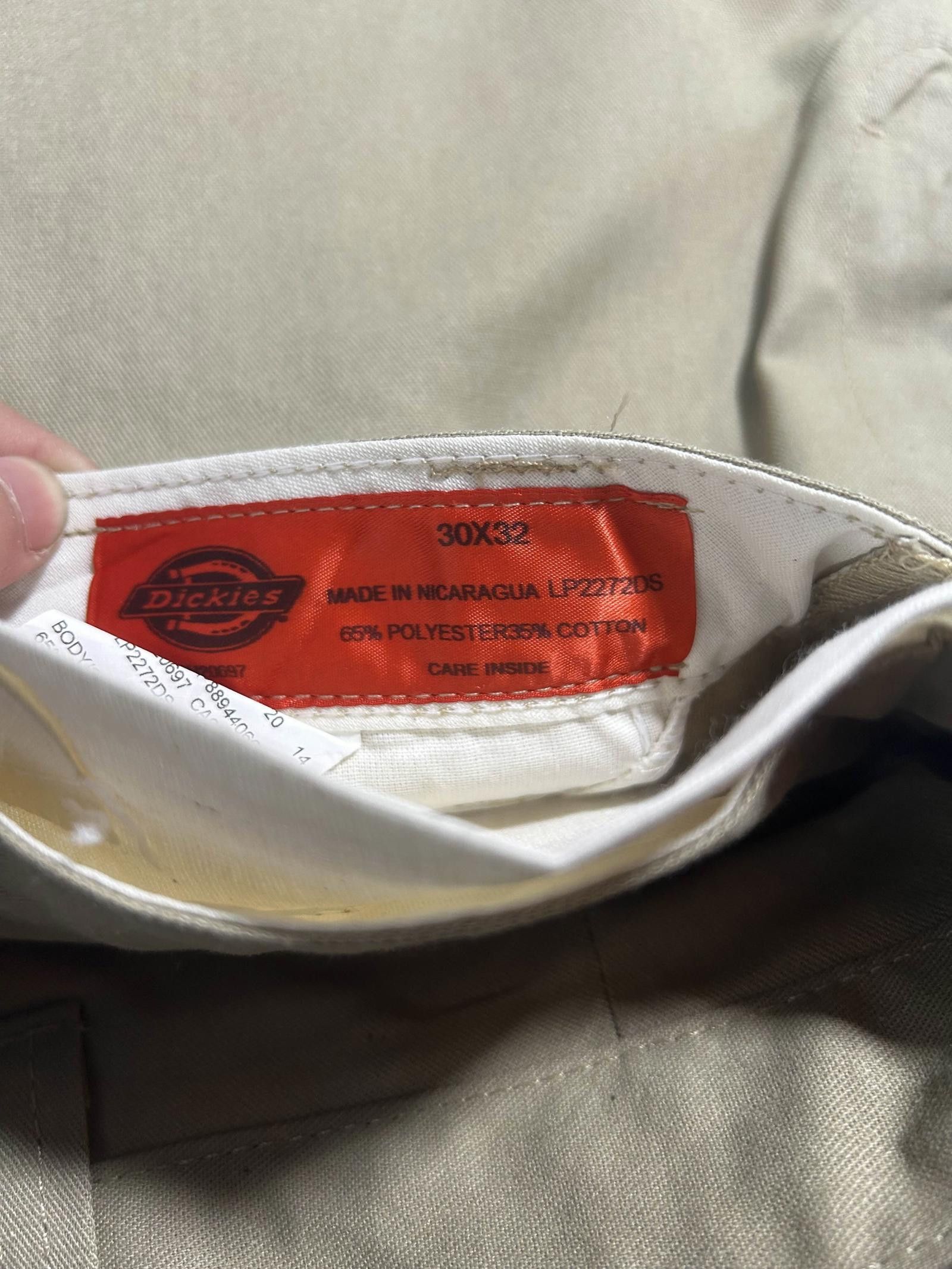Dickies Dickies Men's Work Pants - Durable Khaki Trousers Size US 30 / EU 46 - 3 Thumbnail
