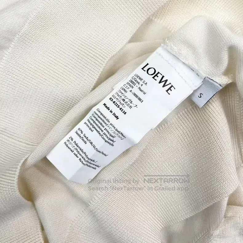 Loewe Loewe Mulberry Silk Polo Knit Shirt Size S / US 4 / IT 40 - 4 Thumbnail