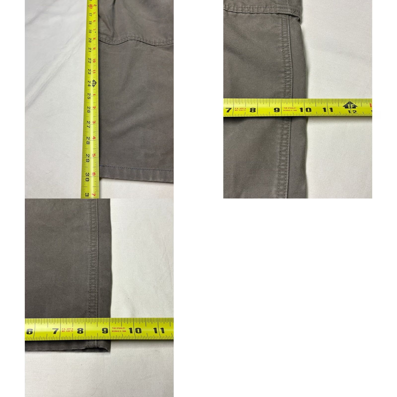 Vintage 5.11® Men's Regular Fit Cotton Canvas Cargo Pant Brown 74251 Size 34x30 Cargo Pants Men Brown 74251 Regular Fit Workwear Casual 34x30 Size US 34 / EU 50 - 9 Thumbnail