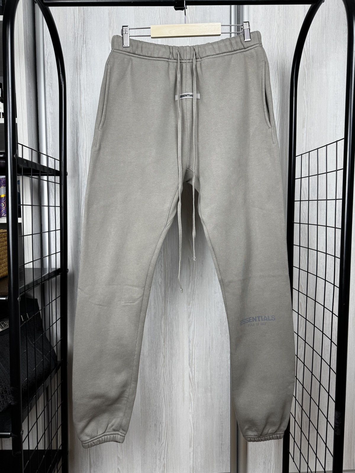 Fear of God Essentials Fear of God gray cotton sweatpants Size US 30 / EU 46 - 1 Thumbnail