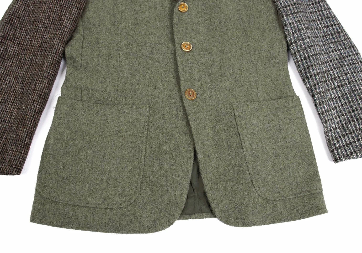 Yohji Yamamoto Yohji Yamamoto Wool Crazy Pattern Jacket Size US M / EU 48-50 / 2 - 11 Thumbnail